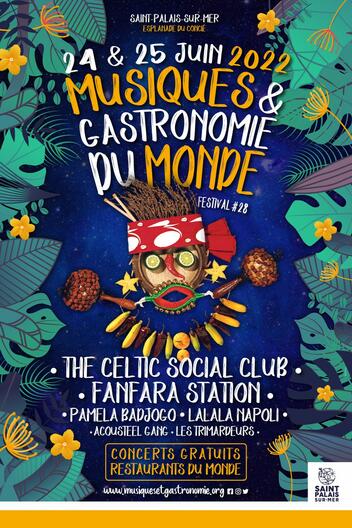 Festival Musiques et gastronomie du monde à Saint-Palais-sur-mer